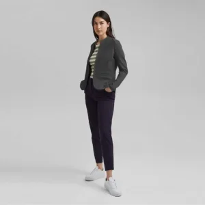 Blazer women formal wear Grey